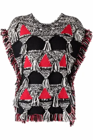 Etro Suéter con borlas