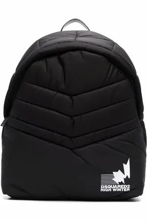 Dsquared2 Mochila capitonada con logo estampado