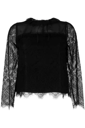 SHIATZY CHEN Blusa con paneles de encaje
