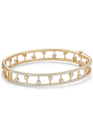 De Beers Brazalete Dewdrop en oro amarillo de 18kt con diamantes