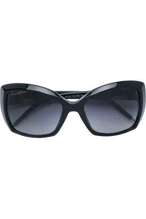 Bvlgari Lentes de sol con armazón cuadrada y detalles 1990
