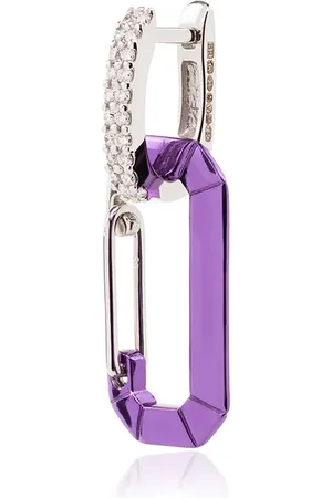 Eera Arete Chiara en oro blanco de 18kt