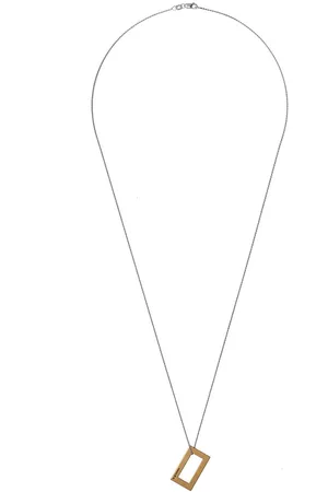 Le Gramme Collar con dije en plata de ley y oro amarillo de 18kt