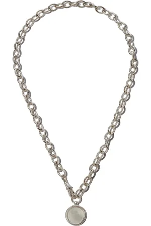 LOREN STEWART Collar con cadena y medallón