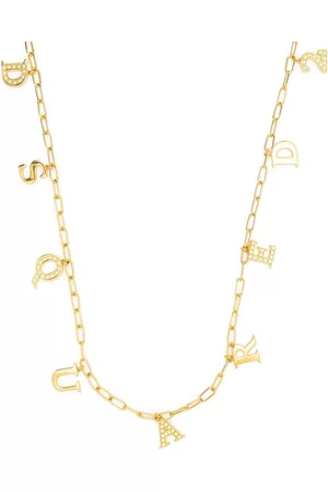 Dsquared2 Collar con dijes del logo