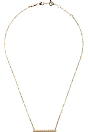 Chopard 18kt yellow gold Ice Cube Pure diamond necklace