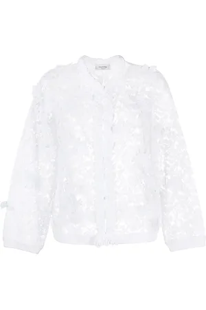 VALENTINO GARAVANI Cárdigan de encaje floral