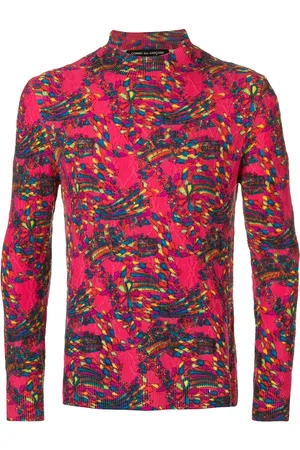 Comme des Garçons Suéter texturizado con cuello de tortuga