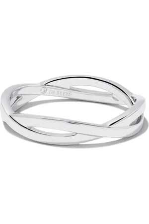 De Beers Anillo Infinity de 5mm en oro blanco 18kt