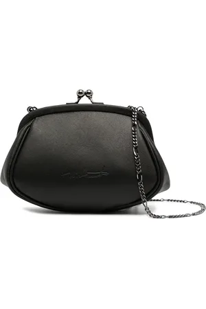 YOHJI YAMAMOTO Bolsa de hombro con cierre de broche