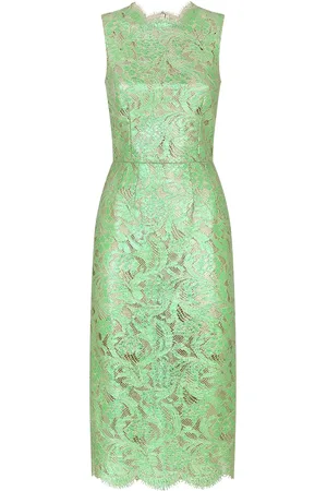 Dolce & Gabbana Vestido semitranslúcido