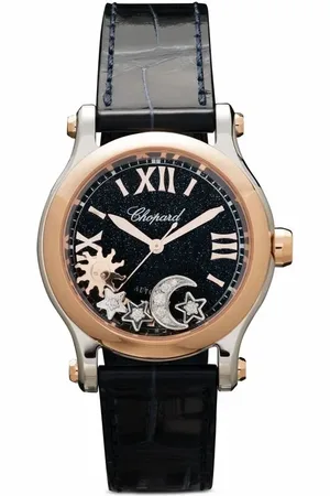 Chopard Reloj Happy Sport Sun, Moon and Stars de 30mm