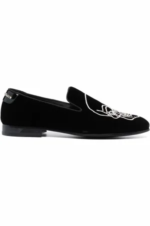 Philipp Plein Mocasines con motivo Skull
