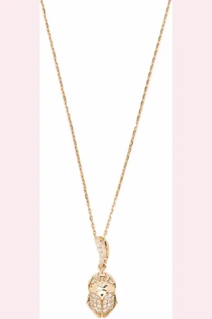 Aurélie Bidermann Collar Beetle en oro amarillo de 18kt con diamante