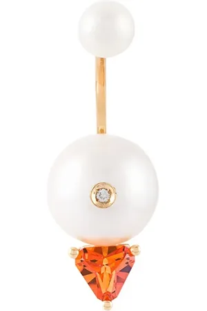 DELFINA DELETTREZ Arete Trillion con diamante