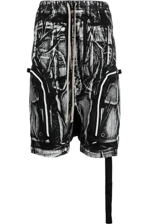 Rick Owens Bermudas con estampado Bauhaus