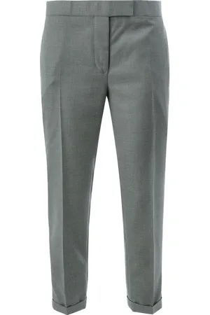 Thom Browne Pantalones de vestir con tiro medio