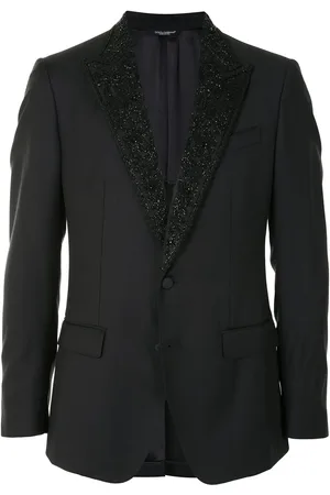 Dolce & Gabbana Saco con apliques en las solapas