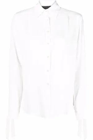 Philipp Plein Camisa de seda con botones