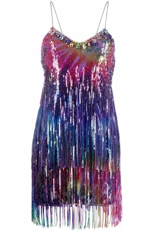 Philipp Plein Vestido con estampado tie-dye