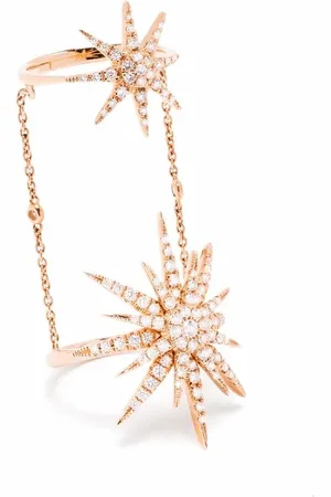 DJULA Anillo Double Soleil en oro rosa de 18kt con diamantes
