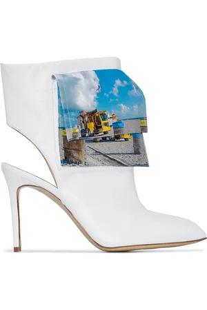 Natasha Zinko Botines con logo