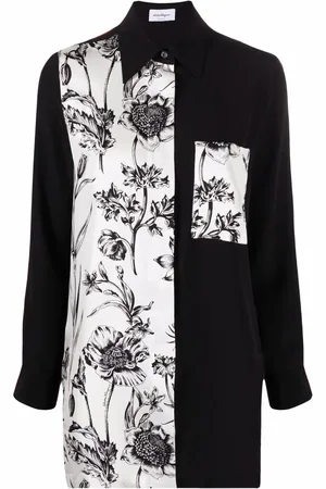 Salvatore Ferragamo Camisa con múltiples paneles