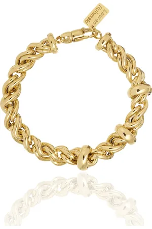 Lauren Rubinski Pulsera de cadena en oro amarillo de 14kt