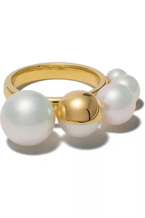 Tasaki Anillo Shell M/G en oro amarillo de 18kt