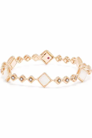 Roberto Coin Brazalete Palazzo Ducale en oro rosa de 18kt con diamantes