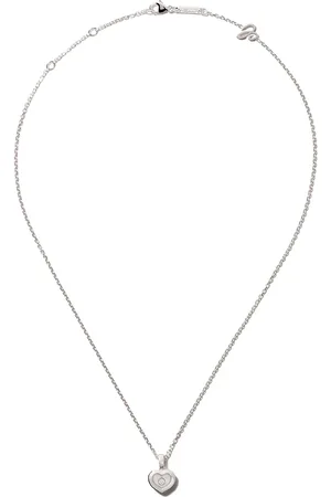 Chopard 18kt white gold Happy Diamonds Icons necklace