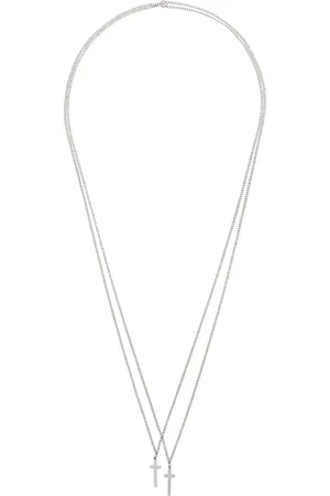 Dsquared2 Double cross necklace