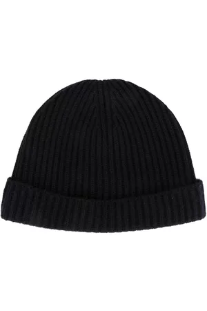 N.PEAL Hombre Gorros - Ribbed-knit cashmere beanie