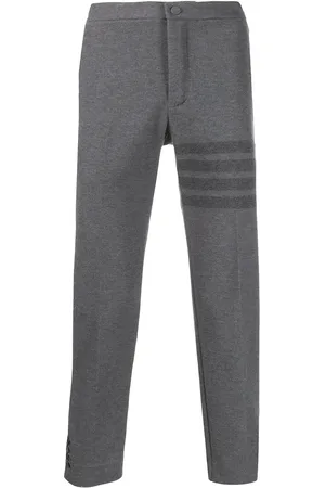 Thom Browne Pantalones slim con motivo 4-Bar
