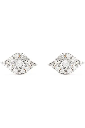 DJULA Aretes Eyes en oro de 18kt con diamantes