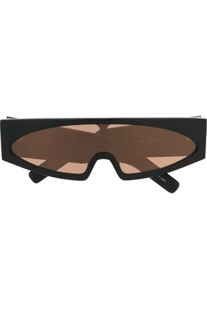 Rick Owens Lentes de sol con armazón envolvente
