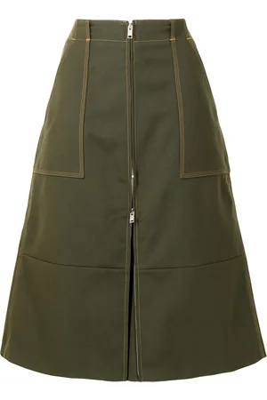 AMBUSH Falda midi acampanada