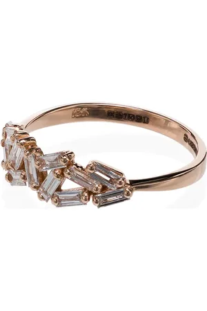Suzanne Kalan Anillo con apliques de diamantes