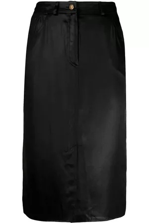 Dior Falda tubo con cinco bolsillos 1990