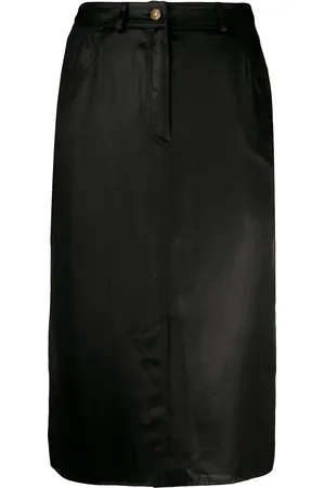 Dior Falda tubo con cinco bolsillos 1990
