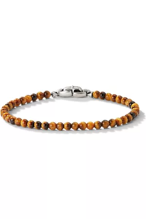 David Yurman Pulsera Spiritual Beads en plata de ley de 4mm