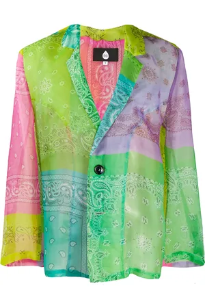 DUOltd Blazer con motivo de cachemira