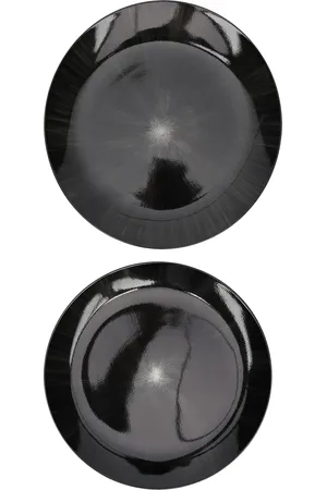ANN DEMEULEMEESTER Set de platos con acabado pulido