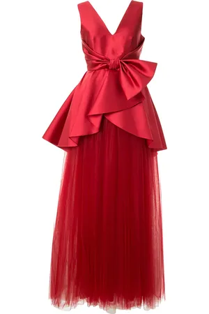 Alberta Ferretti Vestido de fiesta de tul y satén