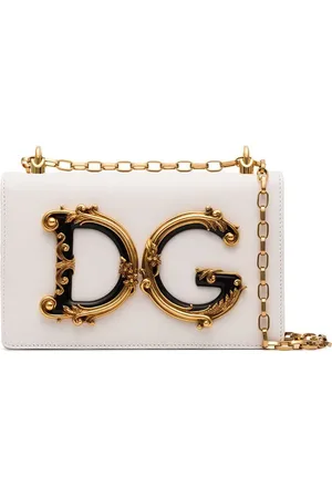 Dolce & Gabbana Bolsa de hombro con logo DG