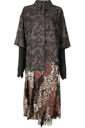 GOEN.J Vestido con estampado floral