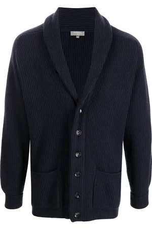 N.PEAL Kensington button front cardigan