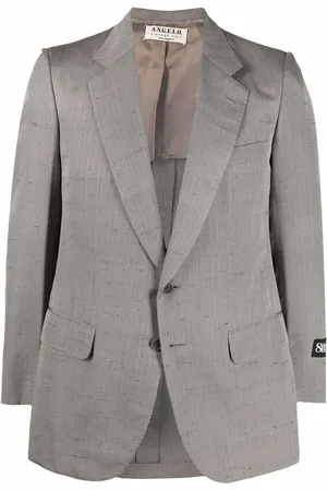 A.N.G.E.L.O. Vintage Cult Blazer a rayas diplomáticas 1970