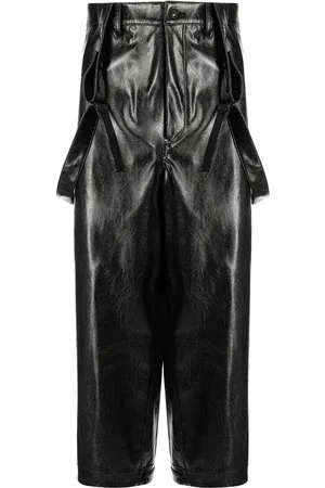 YOHJI YAMAMOTO Overol de piel sintética