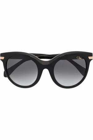 Cazal Lentes de sol con armazón redonda